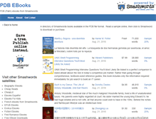 Tablet Screenshot of pdb-ebooks.com